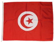 18x12in 46x31cm Tunisia flag (woven MoD fabric)