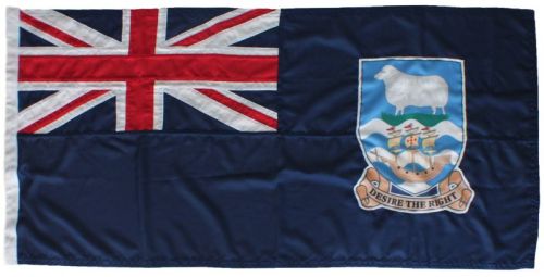 150x100cm Falkland Islands blue ensign (woven MoD fabric)