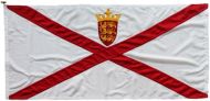 0.5yd 46x23cm Jersey state flag (woven MoD fabric printed)