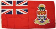 5yd 180x90in 460x230cm Cayman Islands red ensign (woven MoD fabric)