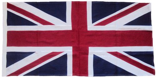 2yd 72x36in 183x91cm Union Jack linen