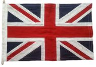 18x12in 46x30cm Union Jack linen