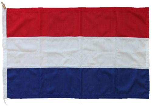 18x12in 45x30cm Netherlands flag (woven MoD fabric printed)