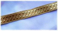 Gold Mylar Lace 13mm