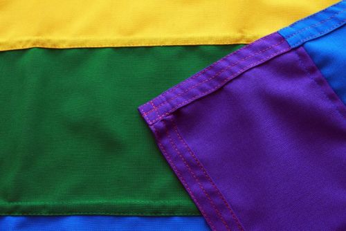 3x2ft 36x24in 91x61cm Rainbow flag (woven MoD fabric)
