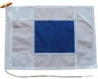 36x30in 91x76cm Sierra S signal flag French Navy Size